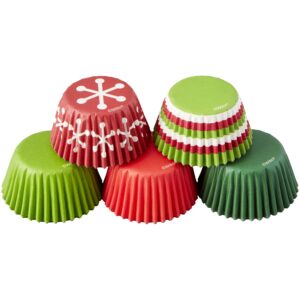 Mini Baking Cups-Holiday 150/Pkg