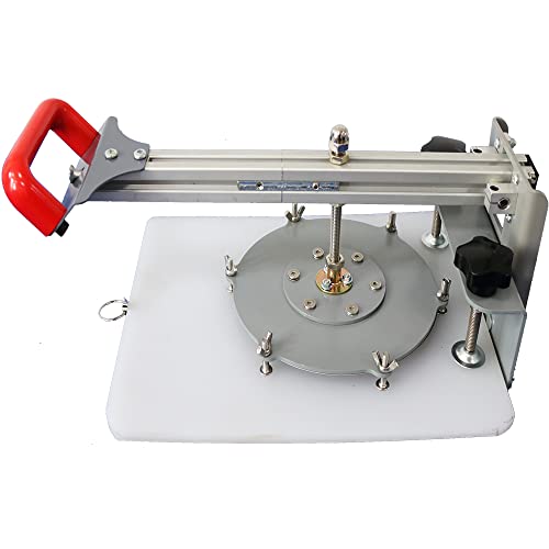 INTBUYING 8 inch Pizza Dough Press Machine Manual Stainless Steel Household Pizza Dough Pastry Manual Press Machine in family commerce