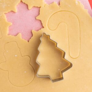 Cookie Cutter Kingdom, Easter Cookie Cutters, Spring Cookie Cutters Shape, Mold for Cakes Biscuits and Sandwiches (Easter) (Xmas 8 Pakc)