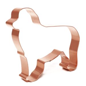 Australian Shepherd Dog Breed Cookie Cutter 4.25 X 3.7 inches - Handcrafted Copper Cookie Cutter by The Fussy Pup