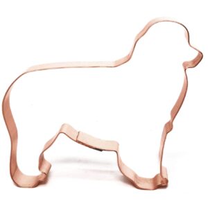 Australian Shepherd Dog Breed Cookie Cutter 4.25 X 3.7 inches - Handcrafted Copper Cookie Cutter by The Fussy Pup