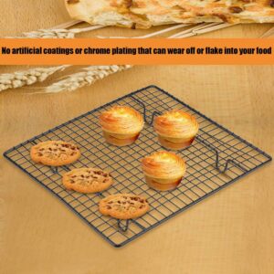 Cooling Rack,Stainless Steel Cooling and Baking Rack, Nonstick Cooking Grill Tray, Cake Cooling Wire Roasting Rack for Biscuit Pizza Bread Cake Baking, Easy To Clean, Cooling and Baking Rack Nons