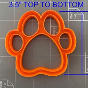 Dog Paw Cookie Cutter Style Set of 3