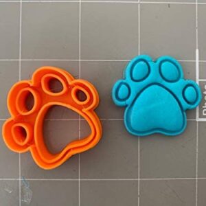 Dog Paw Cookie Cutter Style Set of 3