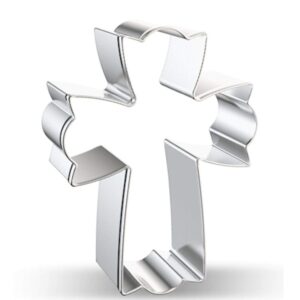 WJSYSHOP Crucifix Cross Crucifixion Shaped Cookie Cutter - G