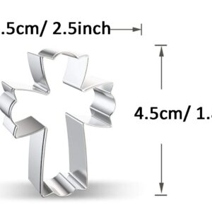 WJSYSHOP Crucifix Cross Crucifixion Shaped Cookie Cutter - G