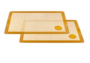 mrs. anderson’s baking non-stick silicone half-size baking mat, 11.625-inch x 16.5-inch, set of 2