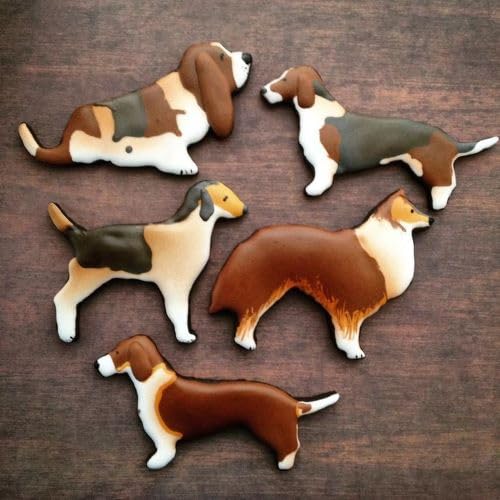 Dachshund/Weiner Dog 5 Inch Cookie Cutter from The Cookie Cutter Shop – Tin Plated Steel Cookie Cutter