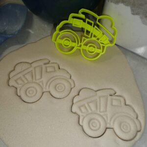 YNGLLC CONSTRUCTION WORKER EQUIPMENT SAFETY GEAR SET OF 4 COOKIE CUTTERS BAKING TOOL 3D PRINTED MADE IN USA PR1557 Multicolor