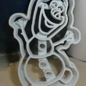 INSPIRED BY OLAF FRIENDLIEST SNOWMAN FROZEN THEME MOVIE CHARACTER COOKIE CUTTER MADE IN USA PR2647