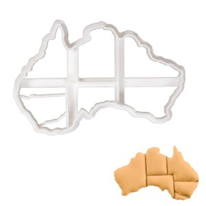 australian continent cookie cutter, 1 piece - bakerlogy