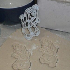 INSPIRED BY OLAF FRIENDLIEST SNOWMAN FROZEN THEME MOVIE CHARACTER COOKIE CUTTER MADE IN USA PR2647