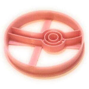T3D Cookie Cutters Pokeball Cookie Cutter, Suitable for Cakes Biscuit and Fondant Cookie Mold for Homemade Treats