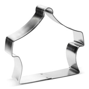 circus tent cookie cutter 3.5 inch - made in the usa – foose cookie cutters tin plated steel circus tent cookie mold