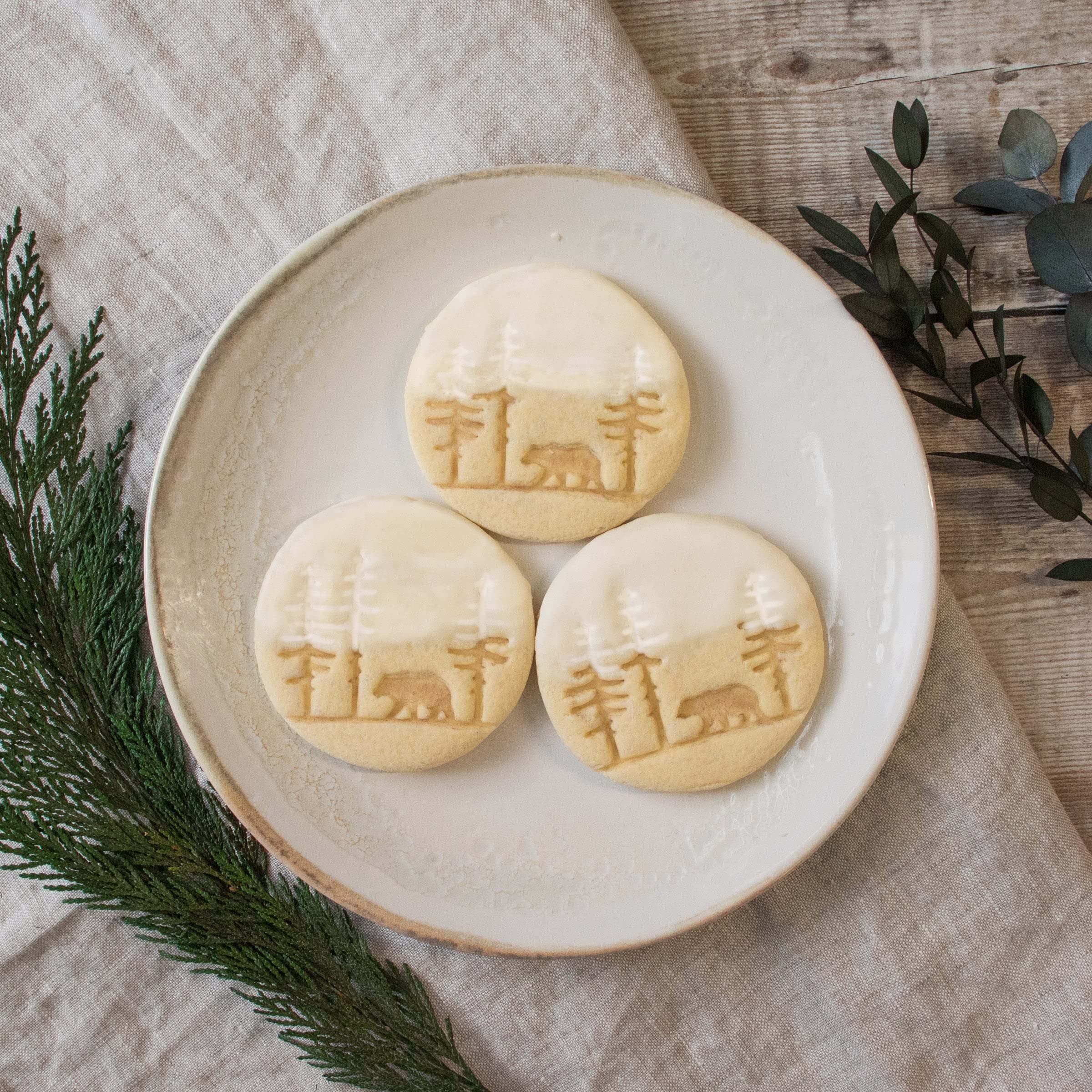 Forest Bear cookie cutter, 1 piece - Bakerlogy