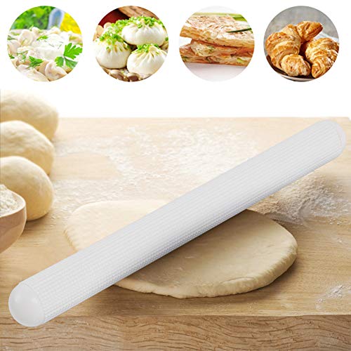 Rolling Pin, Non-Pastry Non-Stick Roller Kitchen Tool for Easy Rolling Pasta Baking Cookies Pastries Pizza Dough Dumpling Cake Bread