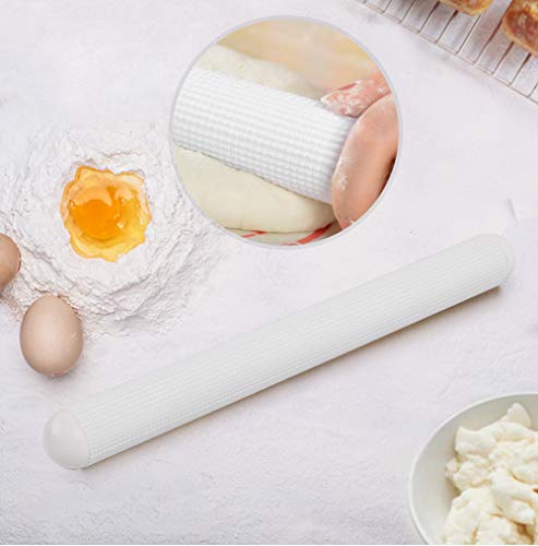 Rolling Pin, Non-Pastry Non-Stick Roller Kitchen Tool for Easy Rolling Pasta Baking Cookies Pastries Pizza Dough Dumpling Cake Bread