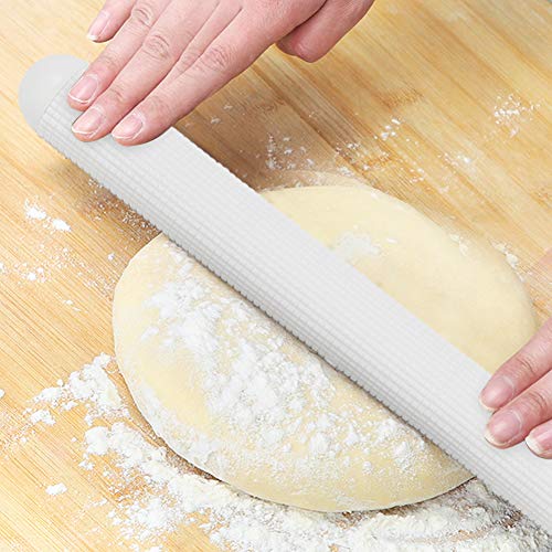 Rolling Pin, Non-Pastry Non-Stick Roller Kitchen Tool for Easy Rolling Pasta Baking Cookies Pastries Pizza Dough Dumpling Cake Bread