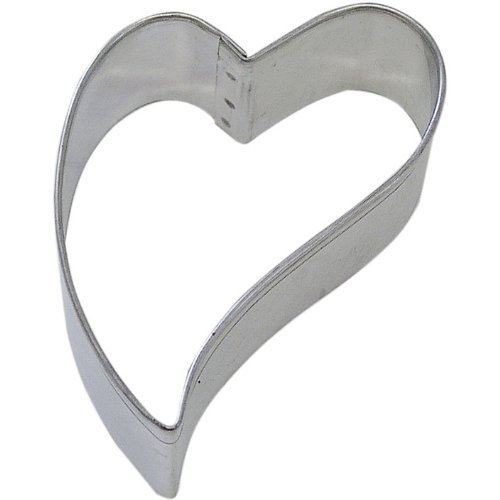 Foose Store Valentines Day Cookie Cutter – Heart Folk Cookie Cutter 3 Inch – Tin Plated Steel Cookie Cutters – Heart Folk Cookie Mold