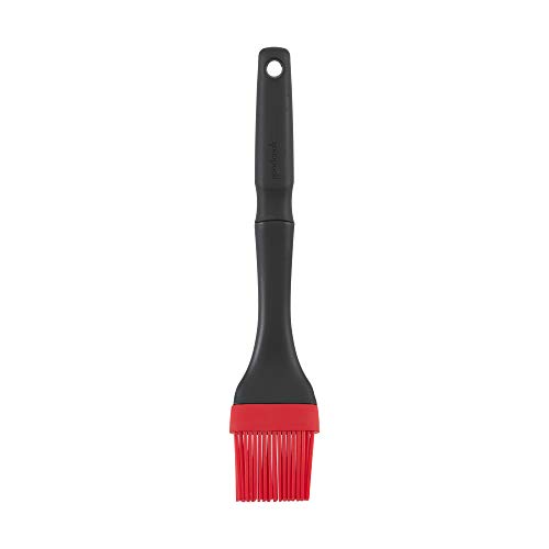 GoodCook BPA-Free Silicone Basting Brush with Non-Slip Handle, Red/Black