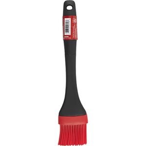 GoodCook BPA-Free Silicone Basting Brush with Non-Slip Handle, Red/Black