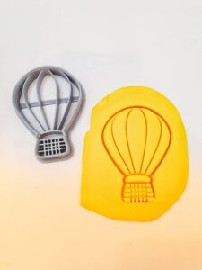 t3d cookie cutters hot air balloon cookie cutter, suitable for cakes biscuit and fondant cookie mold for homemade treats, 3.56 x 2.69 x 0.55 inch