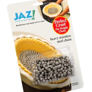 Jaz Innovations Perfect Pie Crust Stainless Steel Weight Chain - 10 Feet