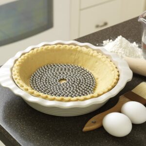 Jaz Innovations Perfect Pie Crust Stainless Steel Weight Chain - 10 Feet