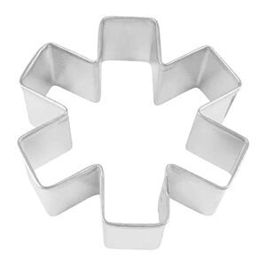 asterisk/medical symbol 3 inch cookie cutter from the cookie cutter shop – tin plated steel cookie cutter