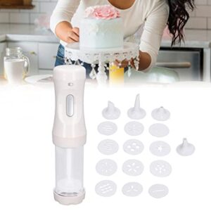 Cookie Press Maker Machine Electric Cookies Press Cake cookie design Cookies Maker Kit with 9 Discs and 1 Icing Tip for DIY Cookies Decoratin cookie press discs for