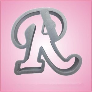 cursive letter r cookie cutter