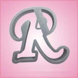 Cursive Letter R Cookie Cutter