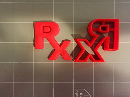 RX Logo Cookie Cutter (3 Inch)