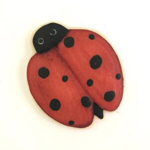 Lady Bug Cookie Cutter - Made in the USA – Foose Cookie Cutters Tin Plated Steel Lady Bug Cookie Mold (3 Inch)