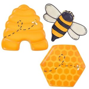 R & M International Honey bee Cookie Cutter, One Size, Silver