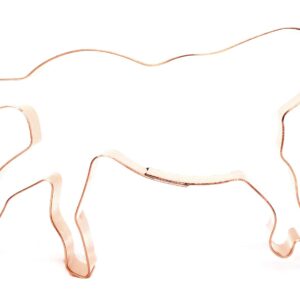 Race Horse - Copper Cookie Cutter