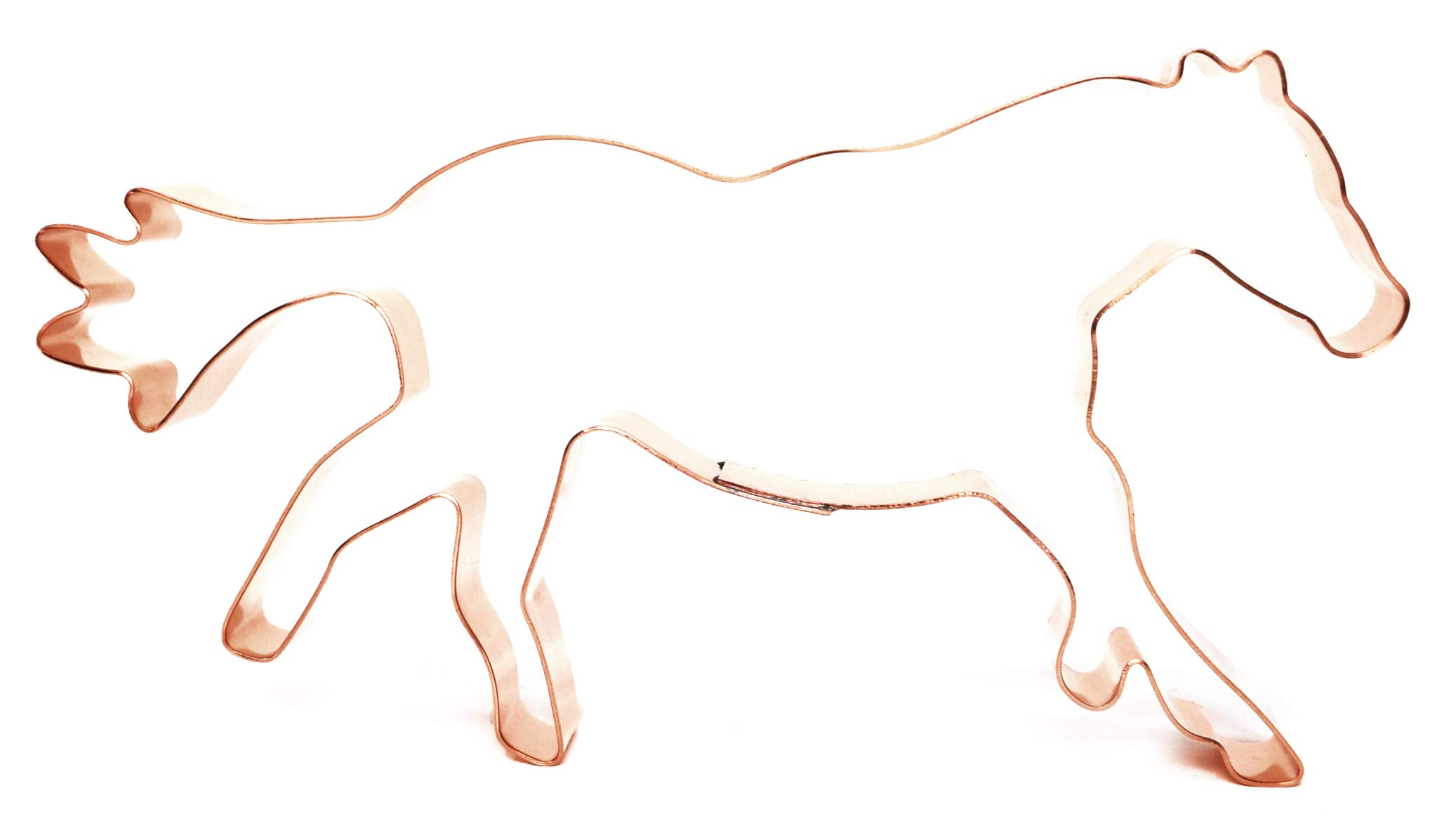 Race Horse - Copper Cookie Cutter