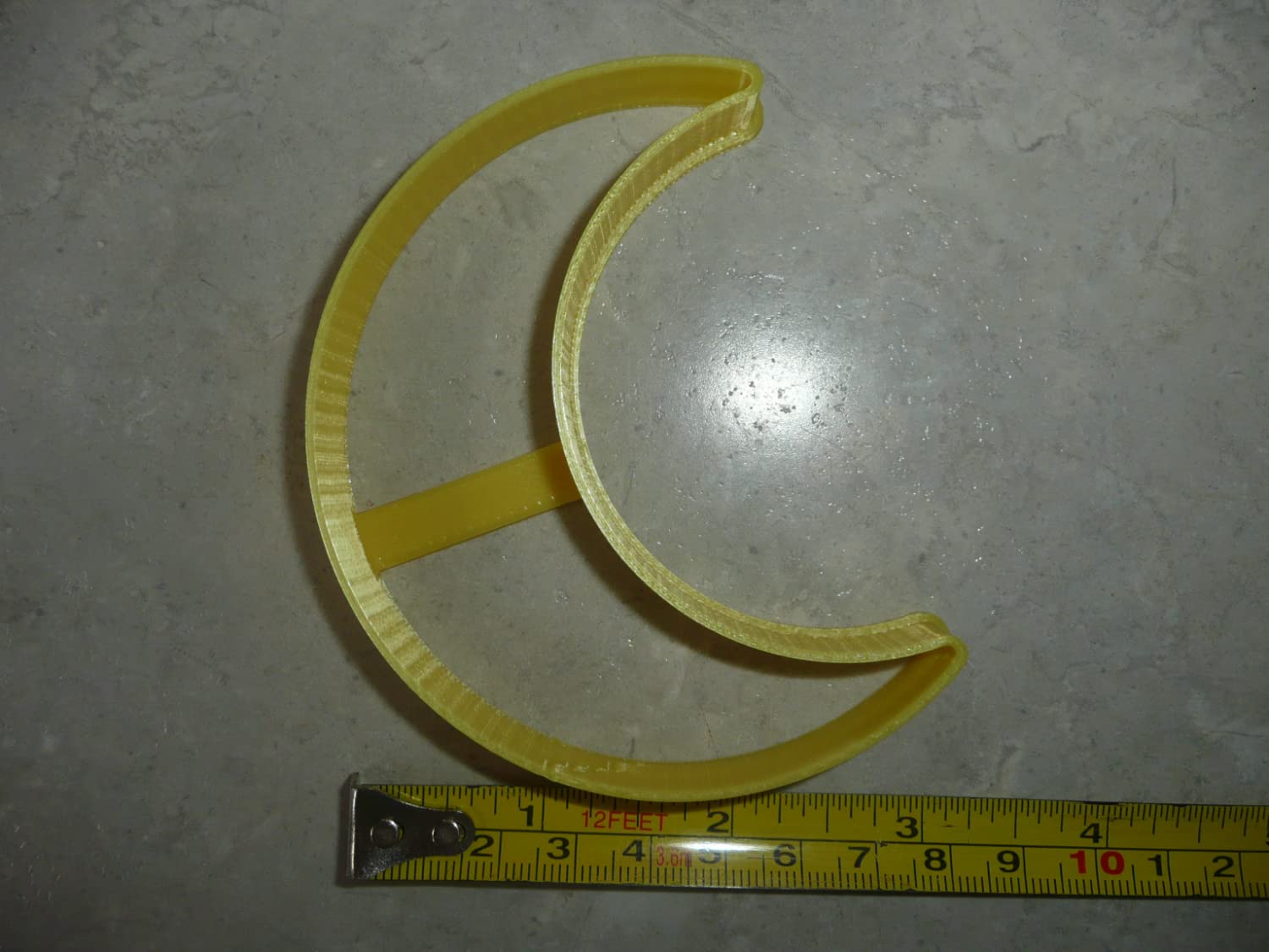 CRESCENT MOON SHAPE OUTLINE COOKIE CUTTER MADE IN USA PR4941