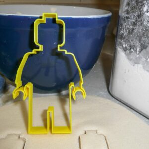 LEGO COMPATIBLE PERSON BUILDING BLOCK CHARACTER SPECIAL OCCASION COOKIE CUTTER BAKING TOOL 3D PRINTED MADE IN USA PR450