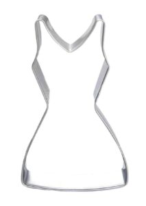 wjsyshop woman's one-piece dress cookie cutter stainless steel
