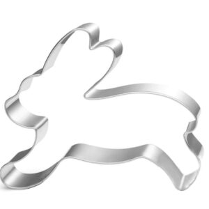 WJSYSHOP Running Rabbit Bunny Shape Cookie Cutter - B