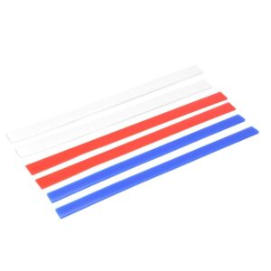 Jenngaoo 6PCS Measuring Dough Strip, 15 inches Professional Silicone Guide Sticks Rolling Pin Guides Perfection Strips Rolling Strip for Cookies Pies Baking