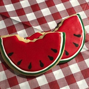 Watermelon Fruit 3.5 Inch Cookie Cutter from The Cookie Cutter Shop – Tin Plated Steel Cookie Cutter