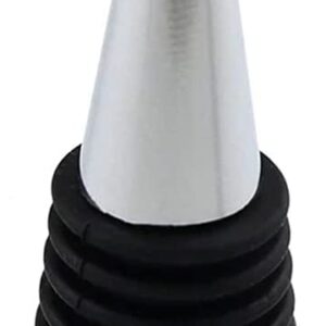 10Pcs Gadget Add a Bead Rhinestone Lampwork Decorative Beaded Wine Bottle Stopper Zinc Alloy Silver Beadable Bottle Sto