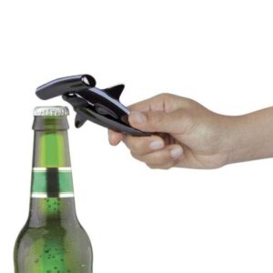 umbra hammered head bottle opener, gun metal, gray 2-in-1 corkscrew wine bar tools, one-size, gunmetal
