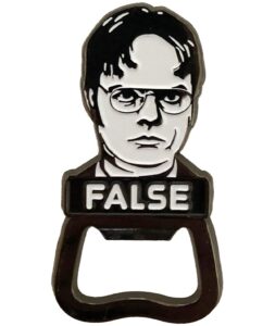 balanced co. dwight schrute bottle opener dwight schrute beer opener (mask)