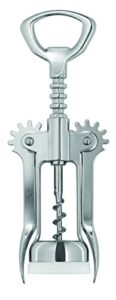 truefabrications italian chrome winged corkscrew, metallic