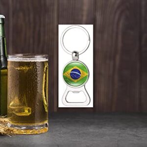 Mexican Flag Beer Bottle Opener KeyChain, Mexico Flag Keychain for Dad Papa Men Husband Birthday Gifts(Mexico)