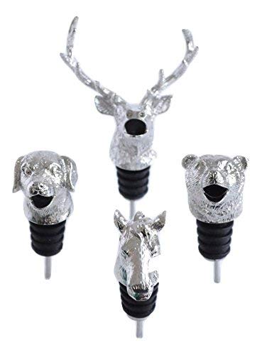 Bear Animal Wine Pourer Aerator, Also Available: Deer, Dog and Horse