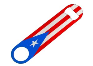 puerto rico flag speed bottle opener heavy duty gift pr